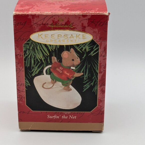 Hallmark Keepsake Surfin' the Net 1999 Christmas Ornament - Picture 7 of 9